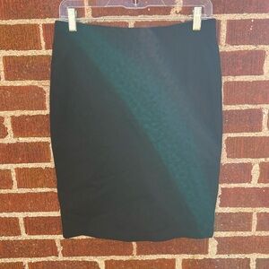 Eileen Fisher Black Knee Length Pencil Skirt size Small Petite New with Tags